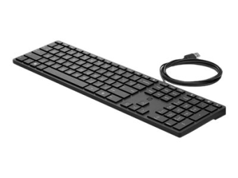 HP 320K v2 - Tastatur - USB - Deutsch - bulk (Packung mit 12)