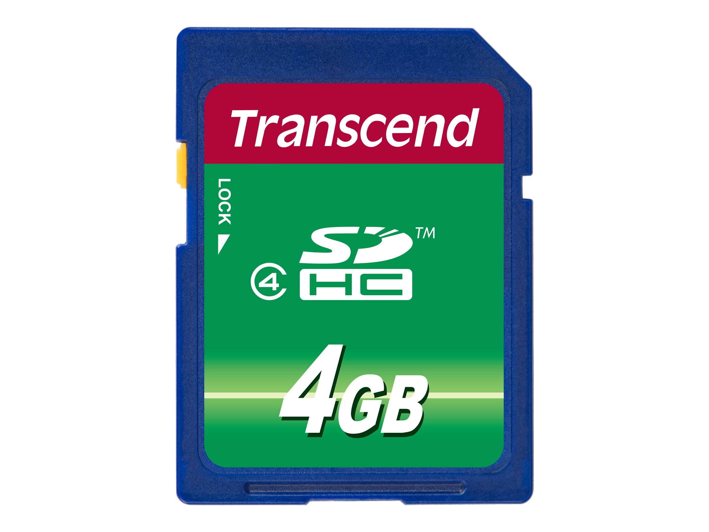 Transcend Flash-Speicherkarte - 4 GB - Class