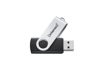 Intenso Office Line USB Stick 3.2 silber-schwarz - USB-Stick - 64 GB