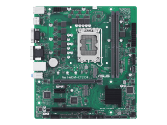 ASUS PRO H610M-CT2 D4-CSM - Motherboard - micro ATX - LGA1700-Sockel - H610 Chipsatz - USB 3.2 Gen 2 USB 3.2 Gen 1 - Gigabit LAN - Onboard-Grafik (CPU erforderlich)