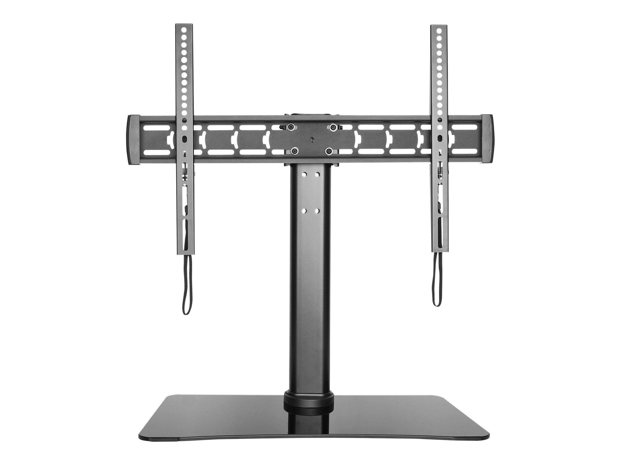 Techly ICA-LCD S311L - Aufstellung - für LCD TV - Temperglas - Schwarz - Bildschirmgröße 81.3-139.7 cm (32"-55")