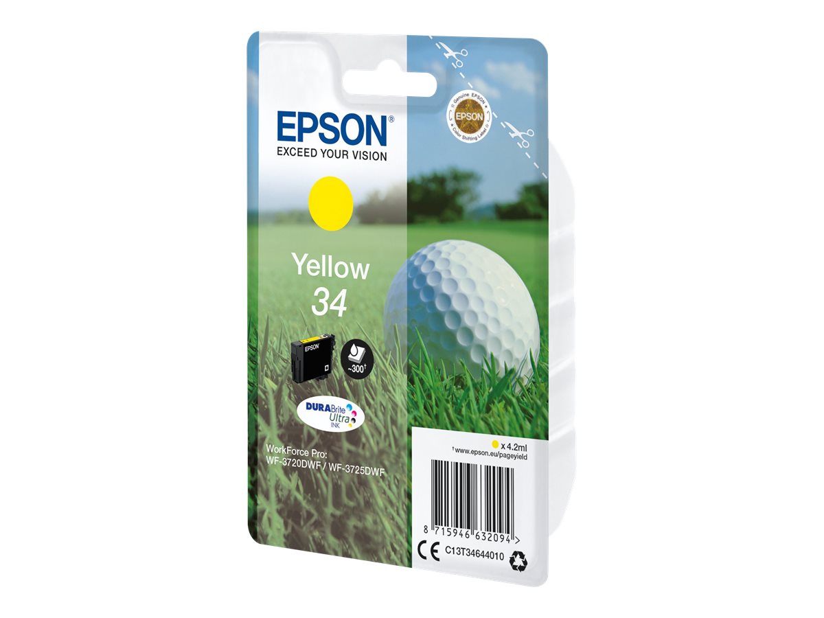 Epson 34 - 4.2 ml - Gelb - original - Tintenpatrone