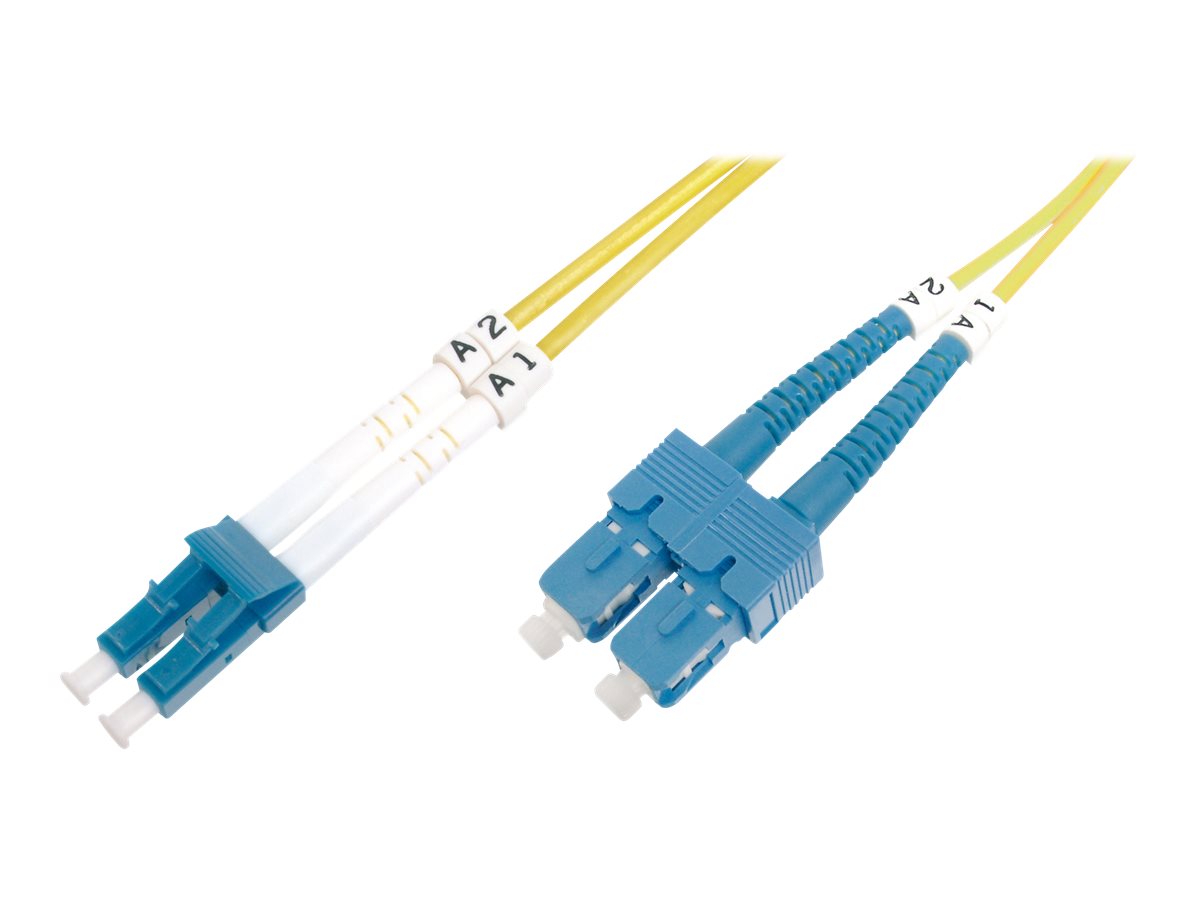 DIGITUS Fiber Optic Singlemode Patchkabel SC ( APC ) zu LC ( PC )
