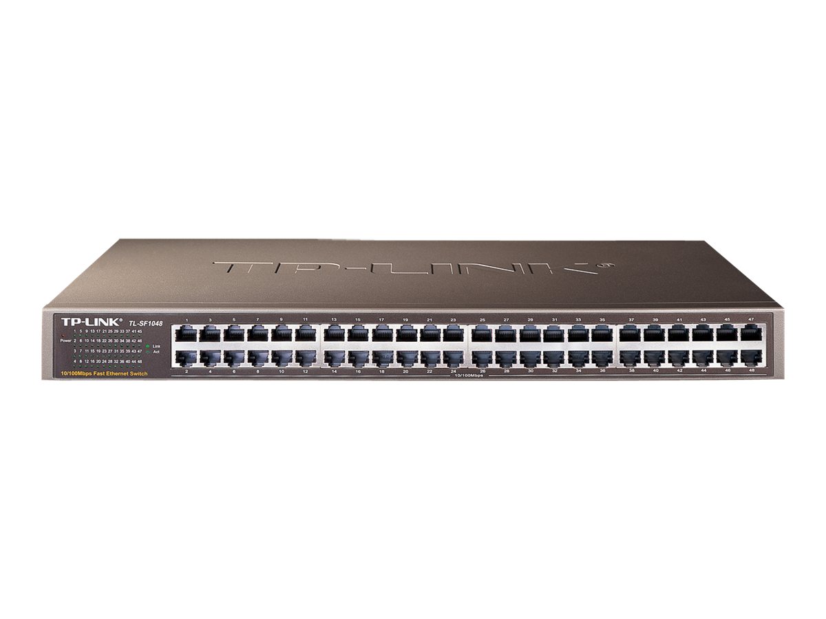 TP-LINK TL-SF1048 - Switch - 48 x 10100 - an