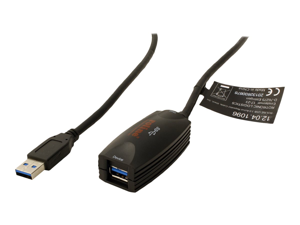ROLINE USB-Verlängerungskabel - USB Typ A (W)