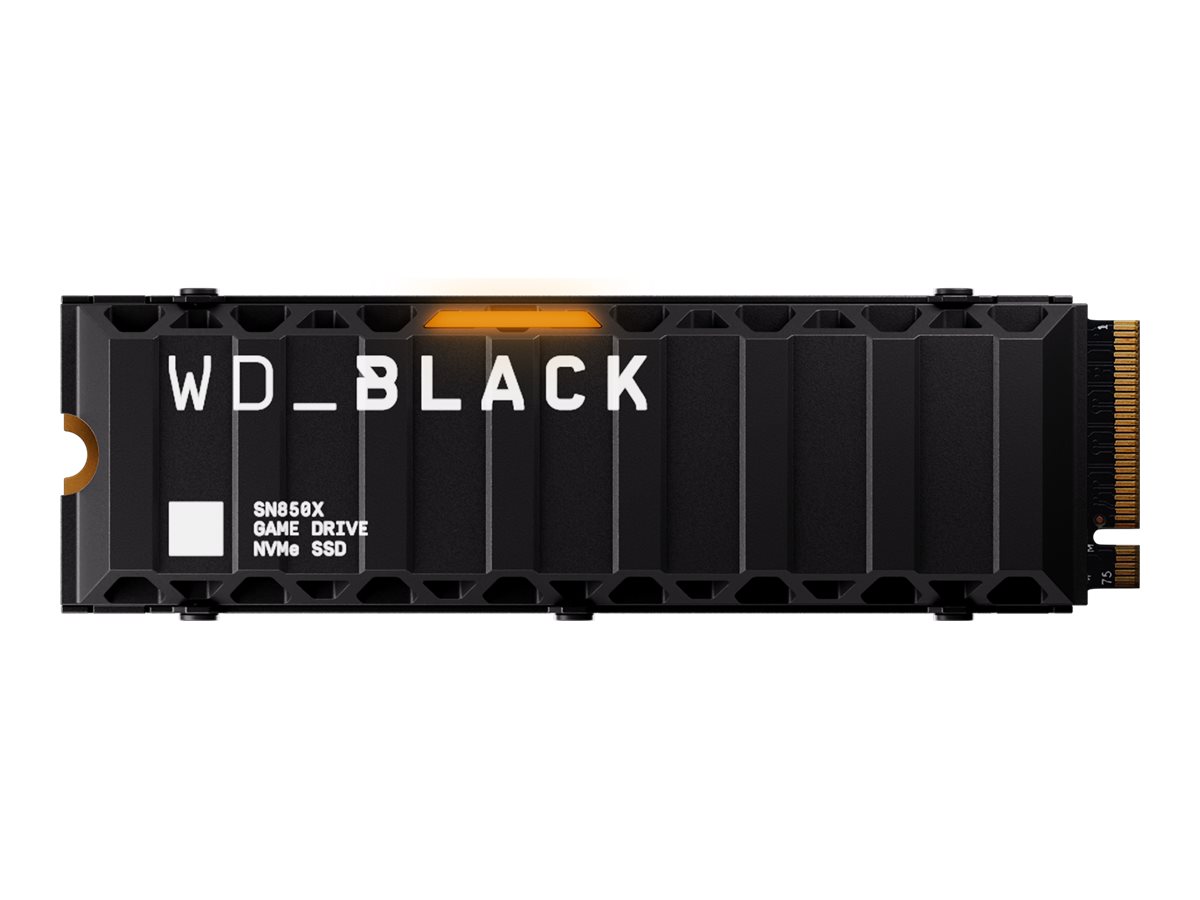 WD_BLACK SN850X WDS800T2XHE - SSD - verschlüsselt - 8 TB - intern - M.2 2280 - PCIe 4.0 x4 (NVMe)