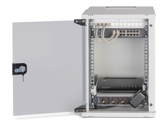 DIGITUS Netzwerk-Set SOHO Pro, 254 mm (10") - 9HE, 315 x 300 mm (B x T)