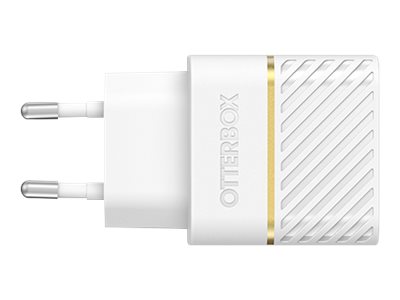 OtterBox Wall Charger - Netzteil - 30 Watt - 3 A - PD 3.0, USB BC 1.2 (24 pin USB-C)