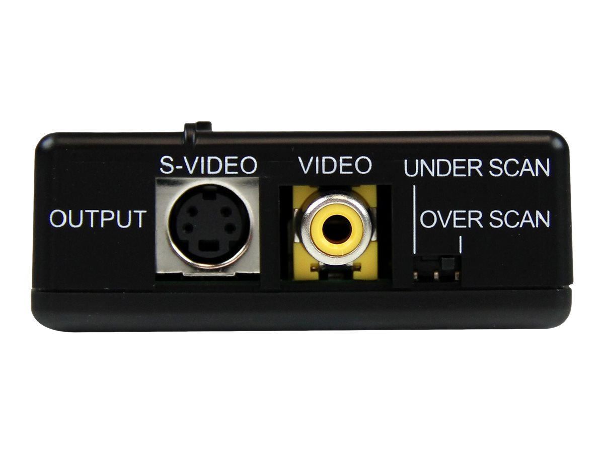 StarTech.com VGA auf Composite oder S-Video Konverter  Adapter bis zu max. 1600x1200