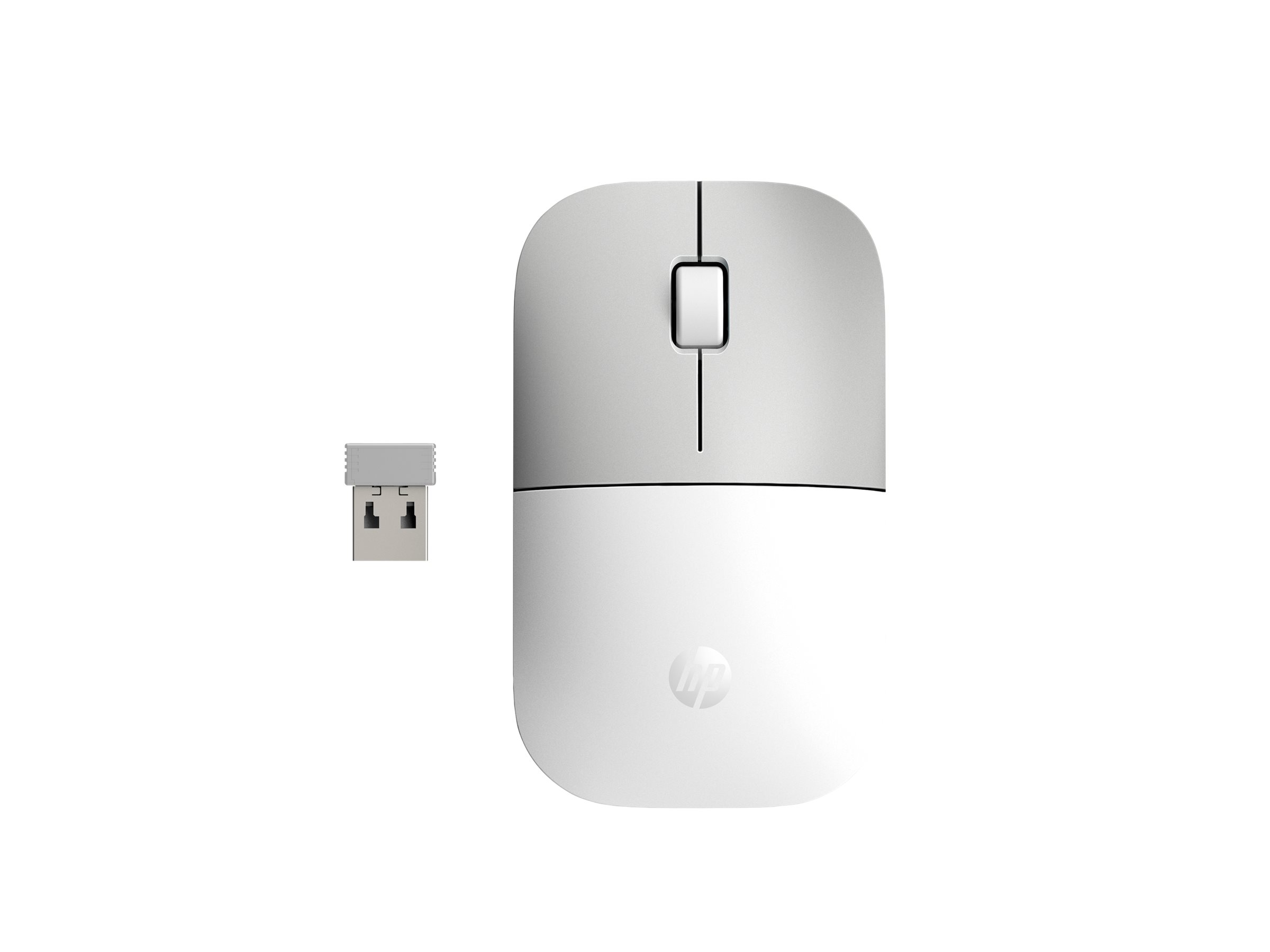 HP Z3700 - Maus - kabellos - 2.4 GHz - kabelloser Empfänger (USB)