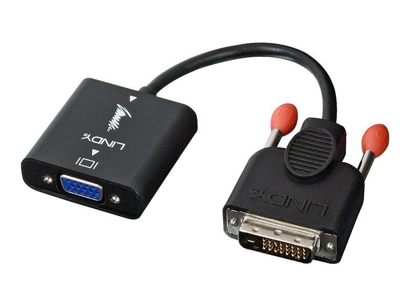 Lindy DVI-Adapter - HD-15 (VGA) (W) zu DVI-D (M)