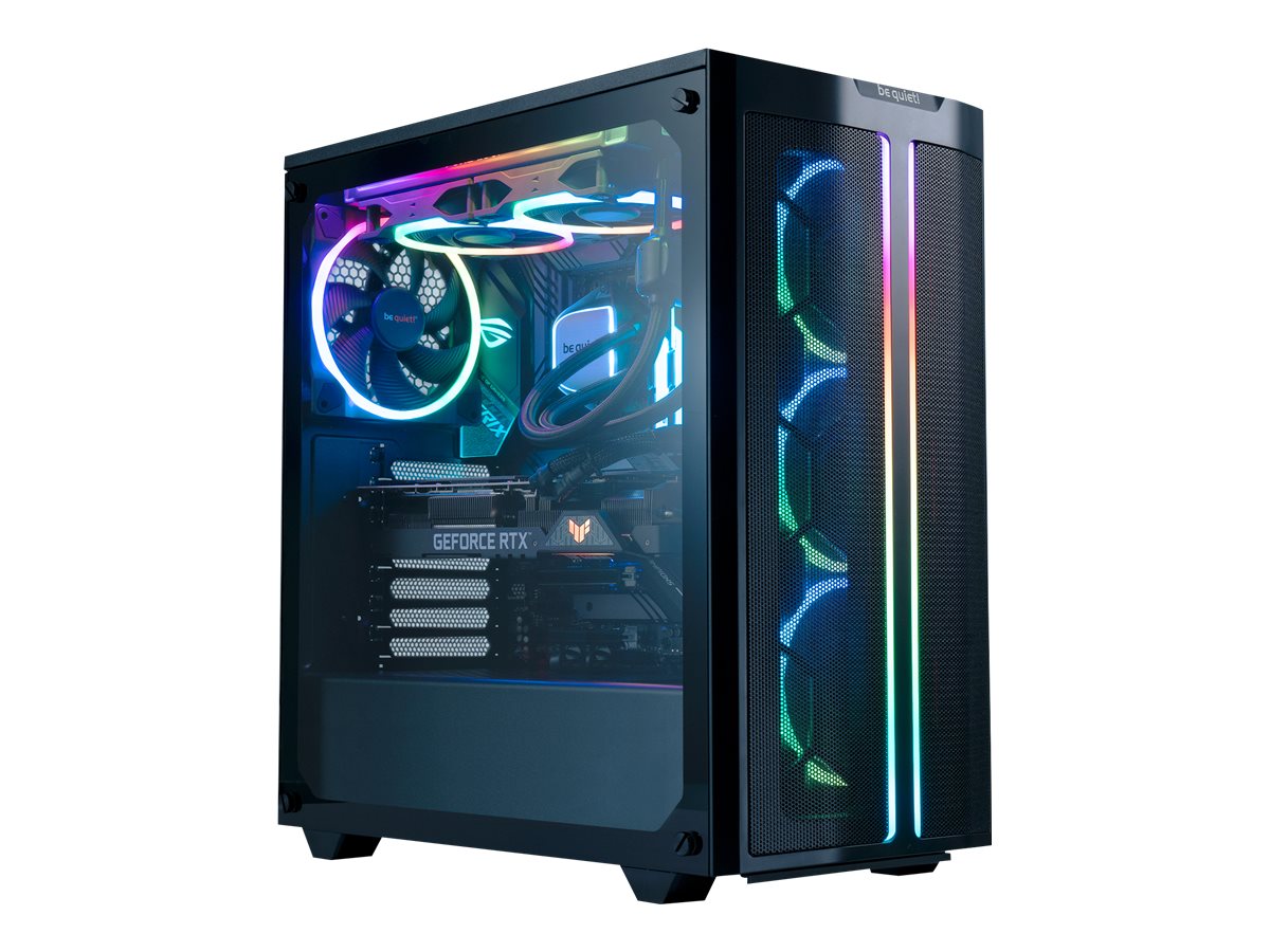 Be Quiet! Light Wings - Gehäuselüfter - 140 mm - Schwarz (Packung mit 3)