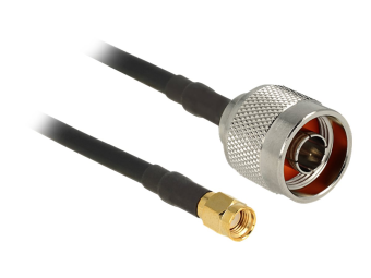 Delock Antennenkabel - RP-SMA männlich zu N-Anschluss männlich