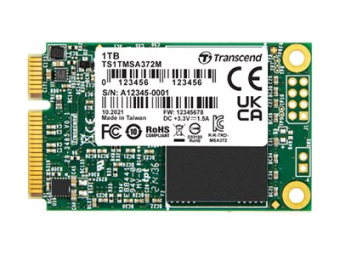 Transcend MSA372M - SSD - 256 GB - intern - mSATA