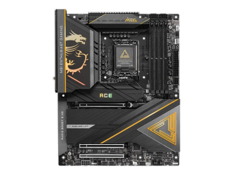 MSI MEG Z890 ACE - Motherboard - ATX - LGA1851-Sockel - Z890 Chipsatz - USB-C 3.2 Gen 2x2 USB 3.2 Gen 1 USB 3.2 Gen 2 USB4 USB-C 3.2 Gen2 - 10 Gigabit LAN Wi-Fi 7 Bluetooth - Onboard-Grafik (CPU erforderlich)