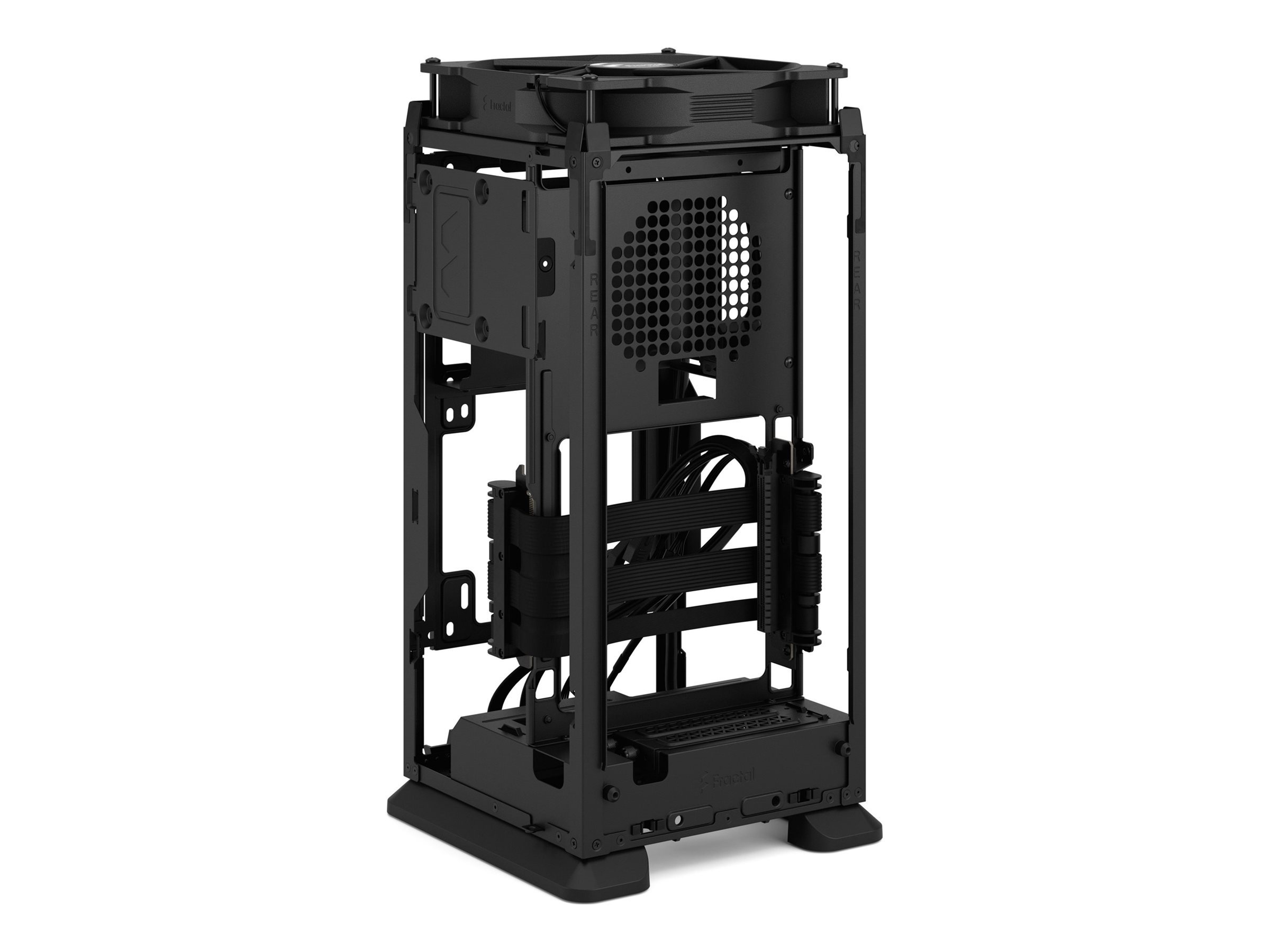 Fractal Design Mood - PC-Gehäuse - Mini-ITX - keine Spannungsversorgung (SFX  SFX-L)