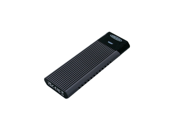 Origin Storage OS-EUCM2NVME-SATA - 512 GB - USB Type-A  USB Type-C - 3.2 Gen 1 (3.1 Gen 1) - 3200 MBs - Schwarz