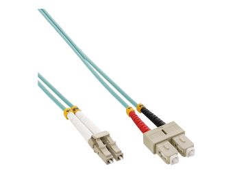 InLine LWL Duplex Kabel - LCSC - 50125µm - OM3 - 1m