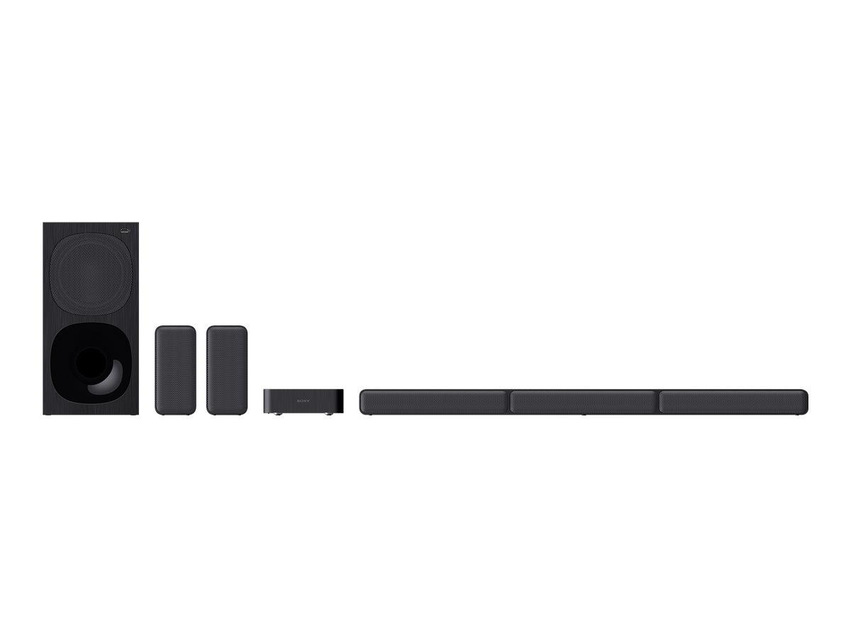 Sony HT-S40R - Soundleistensystem - für Heimkino - 5.1-Kanal - kabellos - Bluetooth - 600 Watt (Gesamt)