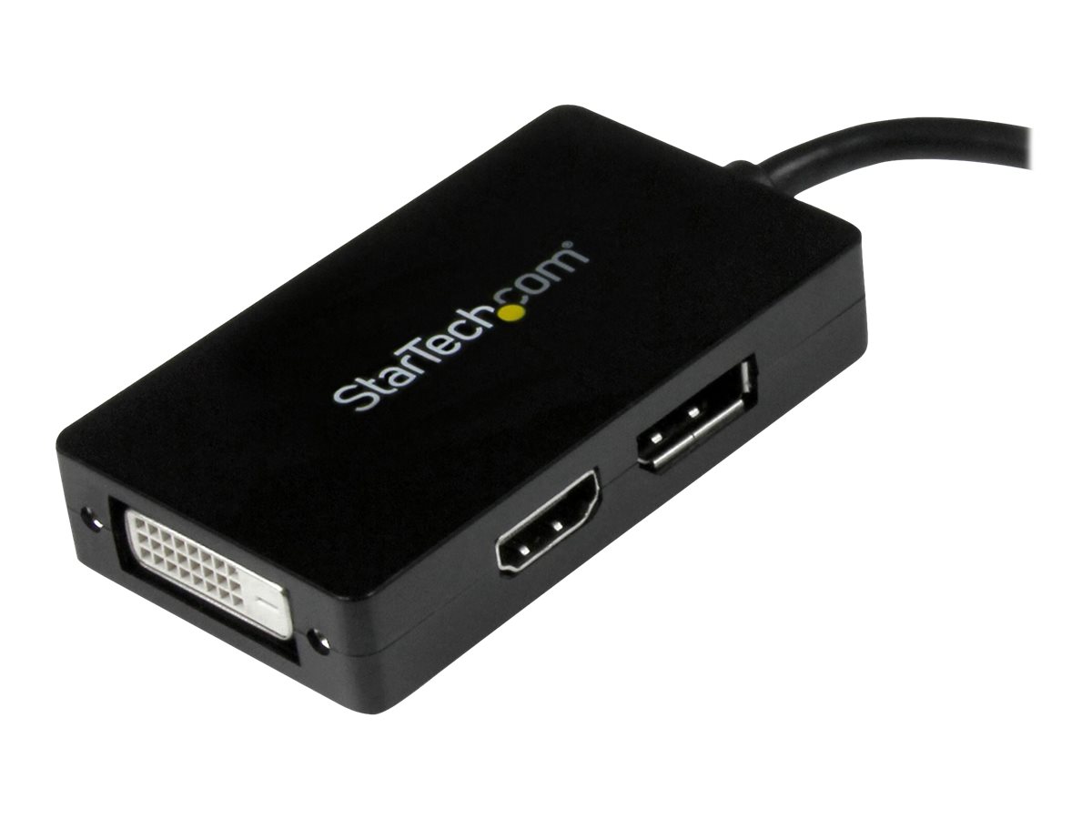 StarTech.com Mini DisplayPort auf DisplayPort DVI HDMI Adapter mit bis zu 2560x1600  mini DP Stecker DVI-D Buchse auf HDMI Buchse