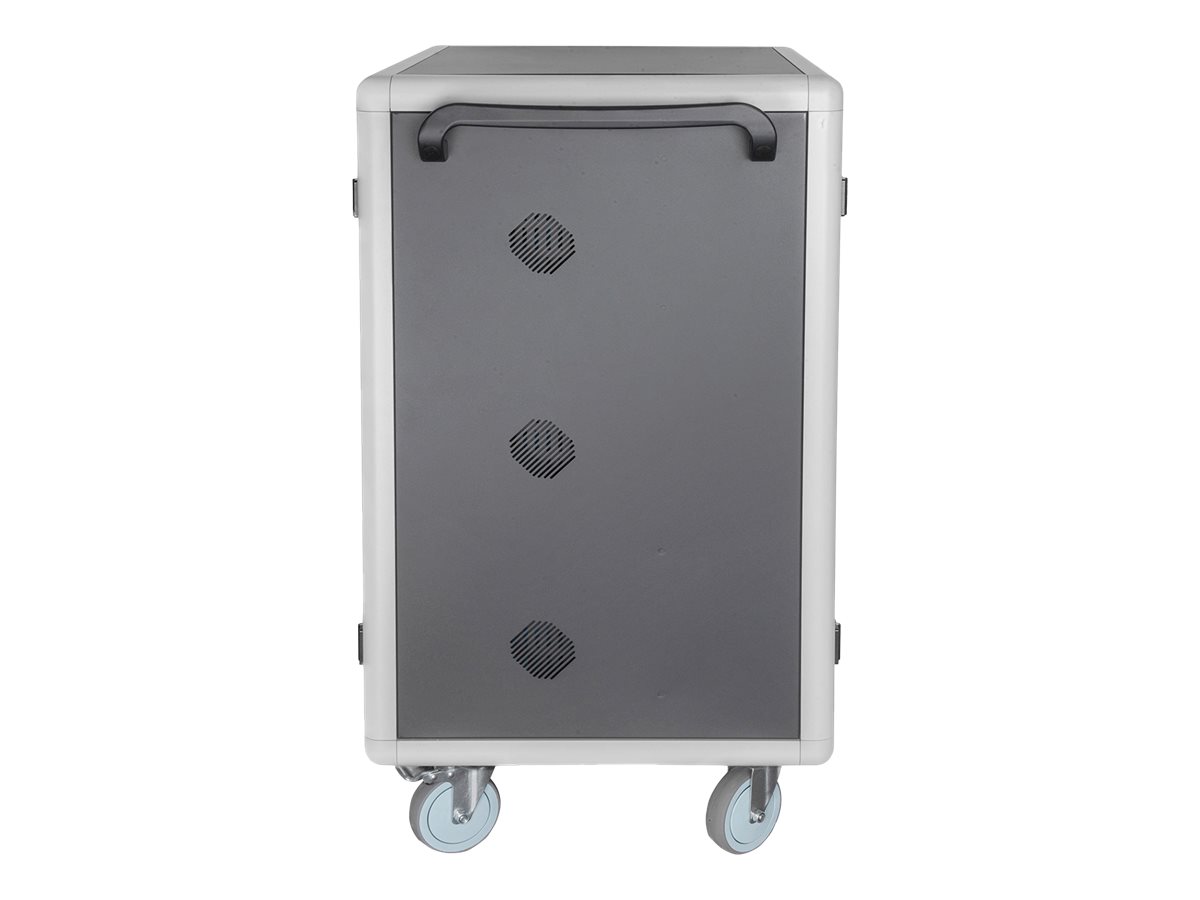 DIGITUS Mobiler Ladeschrank für 30 Notebooks  Tablets bis 16 Zoll, USB-A