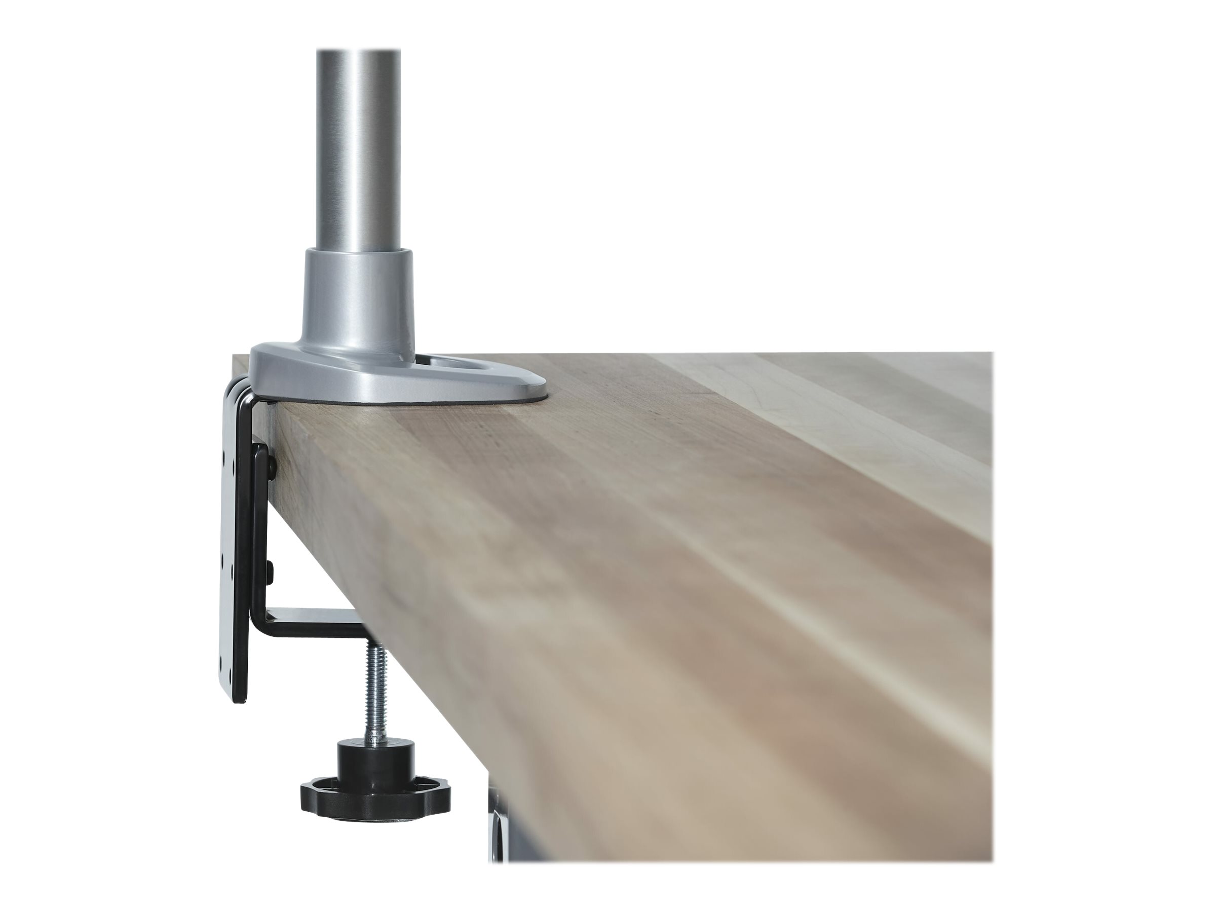 StarTech.com Doppelter Monitorarm für den Tisch - Premium Gelenkarm für Monitore - VESA Monitore bis 30" und 10 kg - höhenverstellbardrehbarneigbarschwenkbar - KlemmeDurchführung (ARMDUALPS)