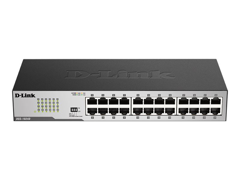 D-Link DGS 1024D - Switch - 24 x 101001000