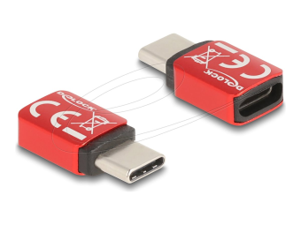 Delock USB-Adapter - 24 pin USB-C (M) zu 24 pin USB-C (W)