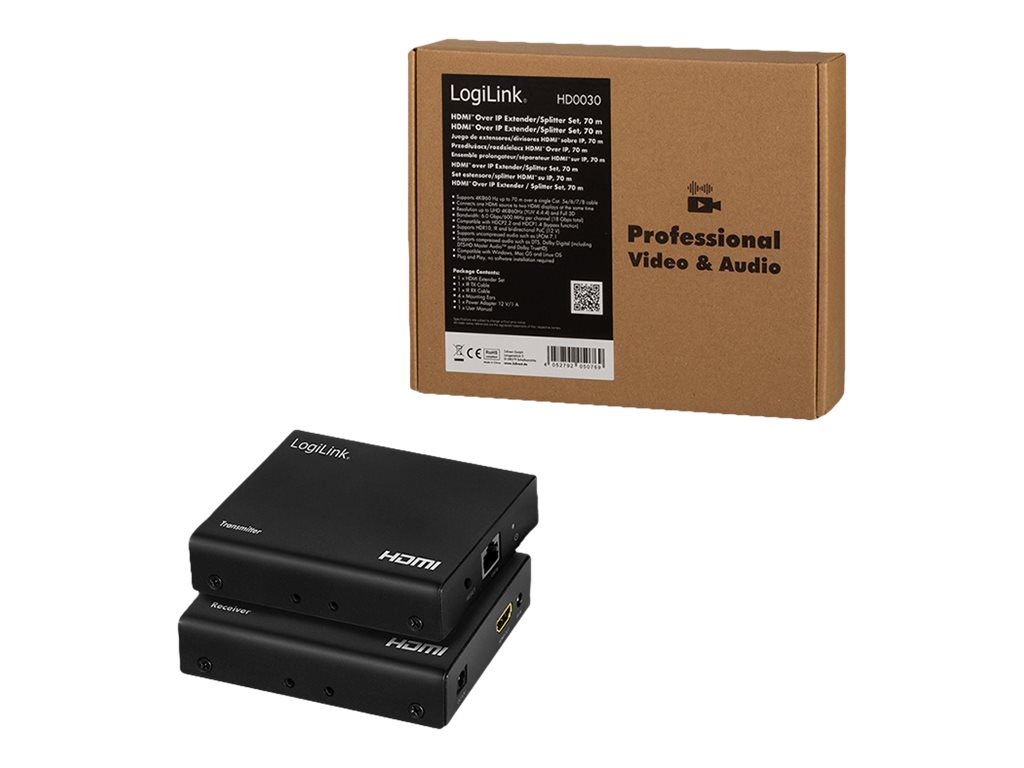 LogiLink Video-Audio-Infrarot-Übertrager