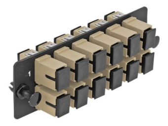 Delock Glasfaser-Adapterplatine - SC MM X 12