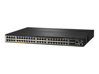 HPE Aruba 2930M 40G 8 HPE Smart Rate PoE Class 6 1-slot Switch - Switch - L3 - managed - 36 x 101001000 + 4 x Kombi-Gigabit-SFP + 8 x 12.5510GBase-T (PoE Class 6)