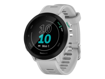 Garmin Forerunner 55 - Weiß - Sportuhr mit Band - Silikon - weiß - Anzeige 2.63 cm (1.04)
