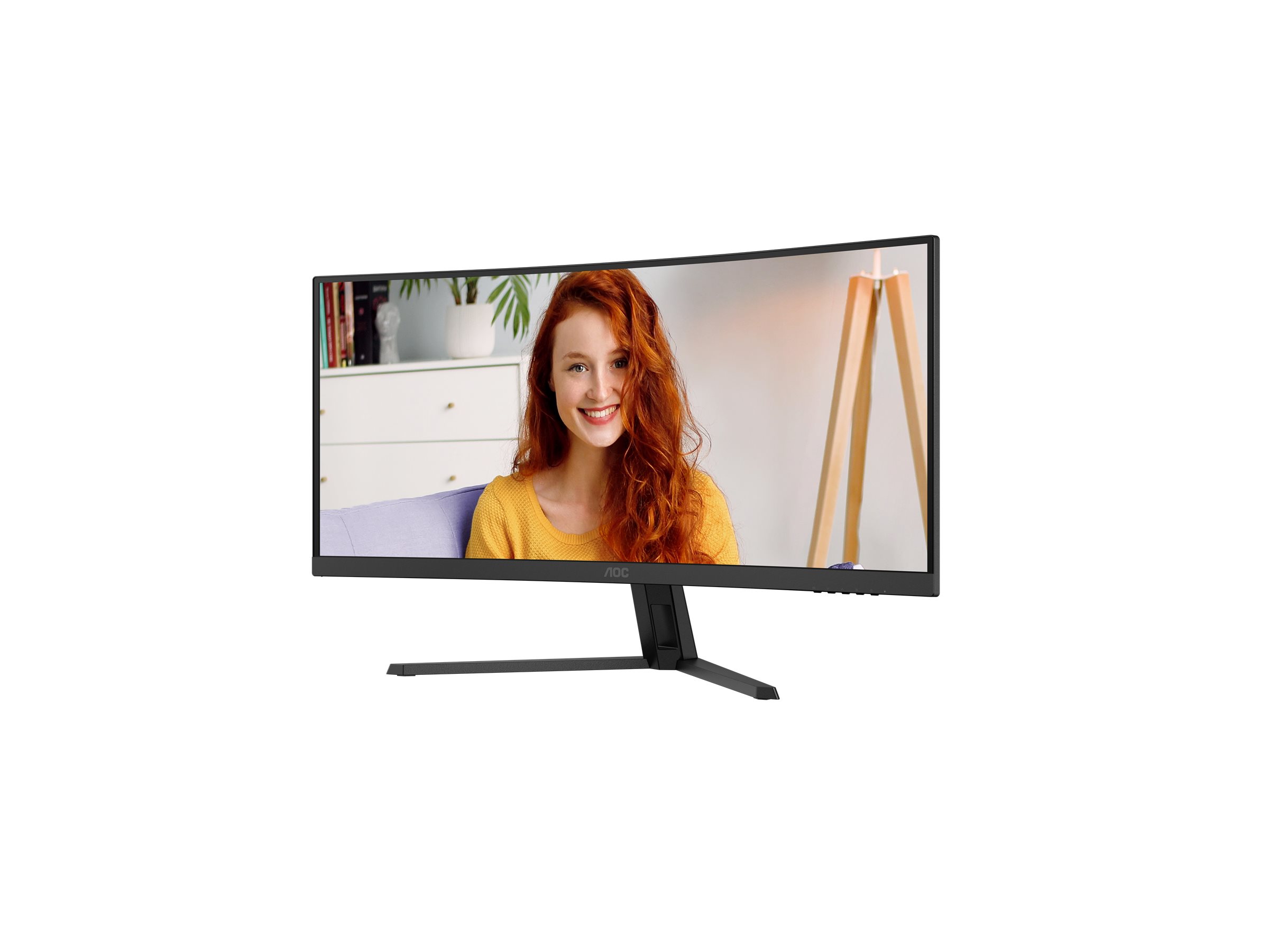 AOC Basic-line CU34B3E - B3 Series - LED-Monitor - gebogen - 86.36 cm (34")