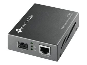 TP-LINK MC220L - Medienkonverter - 1GbE - 1000Base-LX, 1000Base-SX, 1000Base-LH - RJ-45  SFP (mini-GBIC)