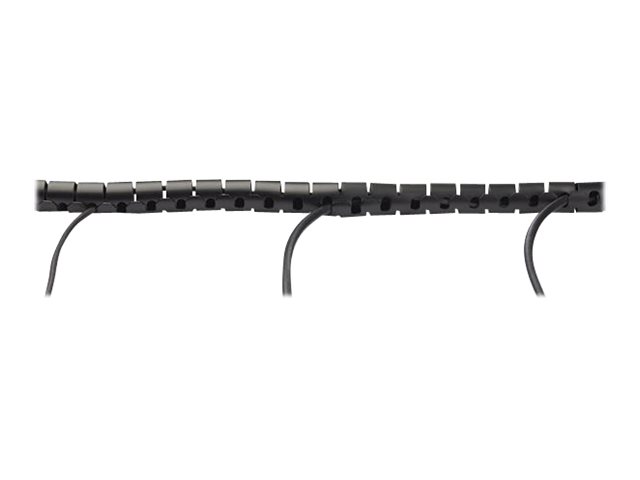 StarTech.com CMSCOILED3 Kabelbündelschlauch (1,5 m, 45mm  1,8 Zoll Durchmesser, erweiterbarer Spiralkabel-Organizer)