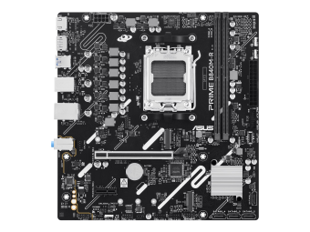 ASUS PRIME B840M-R - Motherboard - micro ATX - Socket AM5 - AMD B840 Chipsatz - USB 3.2 Gen 1, USB-C 3.2 Gen 1 - Gigabit LAN - Onboard-Grafik (CPU erforderlich)