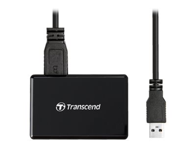 Transcend RDF8K2 - Kartenleser (SDHC, SDHC UHS-I, SDXC, SDXC UHS-I, microSDHC, microSDHC UHS-I, microSDXC, microSDXC UHS-I, CF)