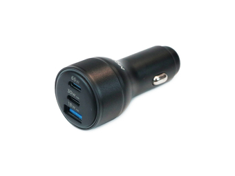 Mobilis Energia Charger - 95W Car - 2 USB C+ 1 A
