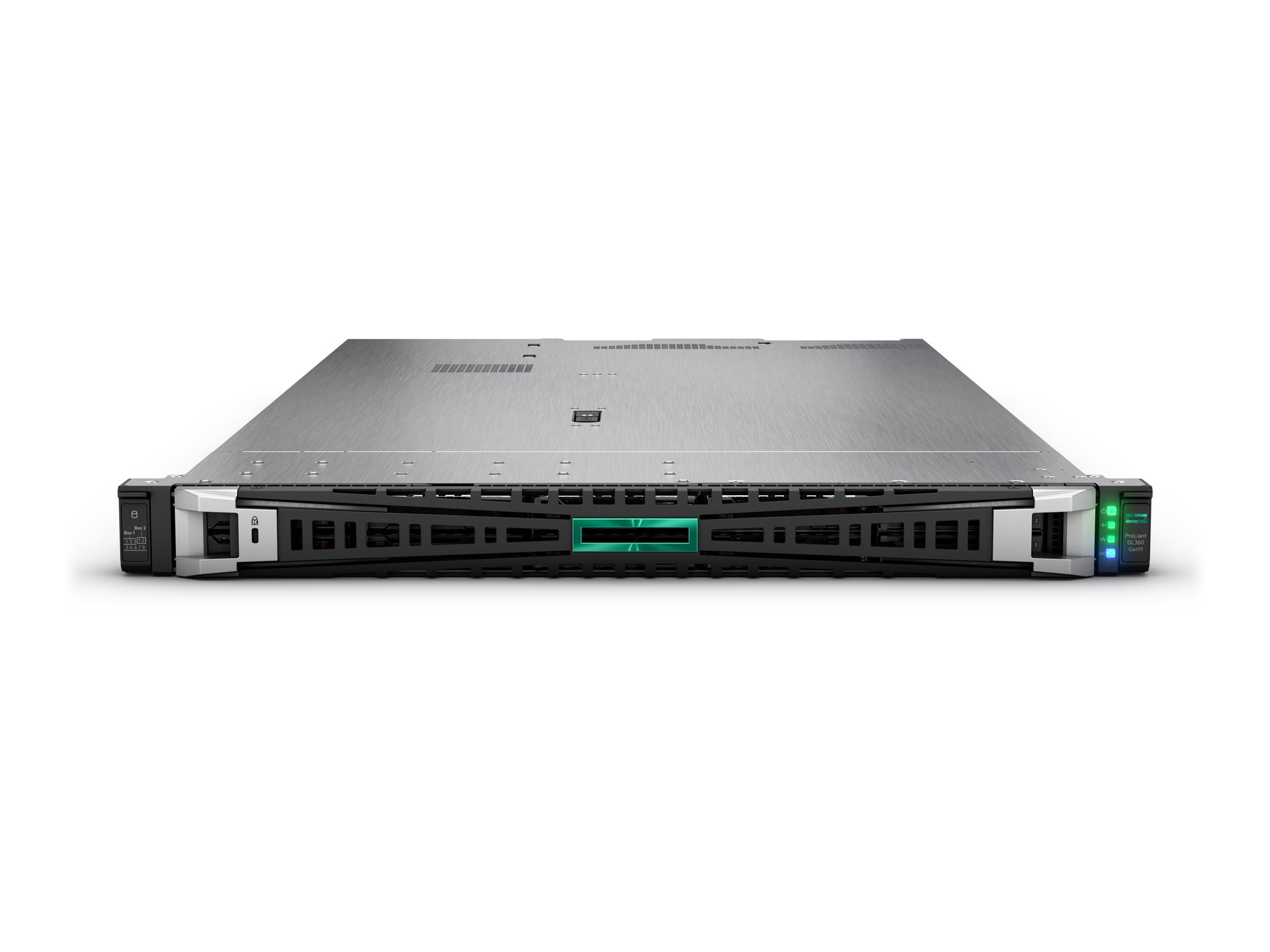 HPE ProLiant DL360 Gen11 Network Choice - Server - Rack-Montage - 1U - zweiweg - 1 x Xeon Silver 4510  2.4 GHz - RAM 64 GB - SATA - Hot-Swap 6.4 cm (2.5")