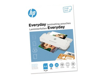 HP Everyday - 80 Mikron - 25er-Pack - glänzend - durchsichtig - DIN A4 (216 x 303 mm)
