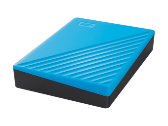 WD My Passport WDBR9S0060BBL - Festplatte - verschlüsselt - 6 TB - extern (tragbar)