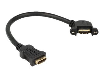 Delock HDMI A Buchse > HDMI A Buchse - HDMI-Kabel