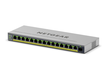 Netgear Easy Smart GS116EPP - Switch - L3 - Smart - 1 x 101001000 + 15 x 101001000 (PoE+)