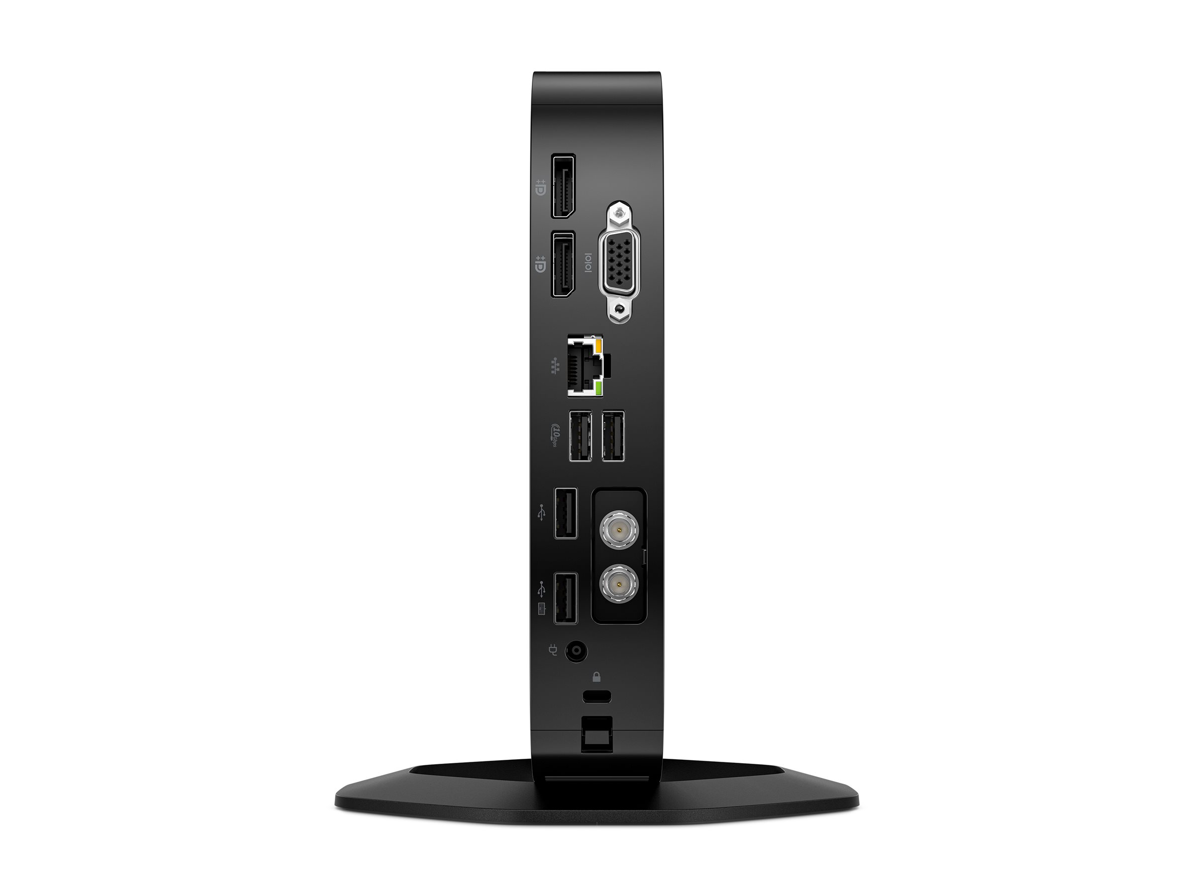 HP ProDesk 5 G1i - Thin Client - USFF - 1 x N-series N97  2 GHz - RAM 8 GB - Flash 32 GB - eMMC - UHD Graphics - 1GbE, Wi-Fi 6E, Bluetooth 5.3 - WLAN 802.11abgnacax (Wi-Fi 6E)