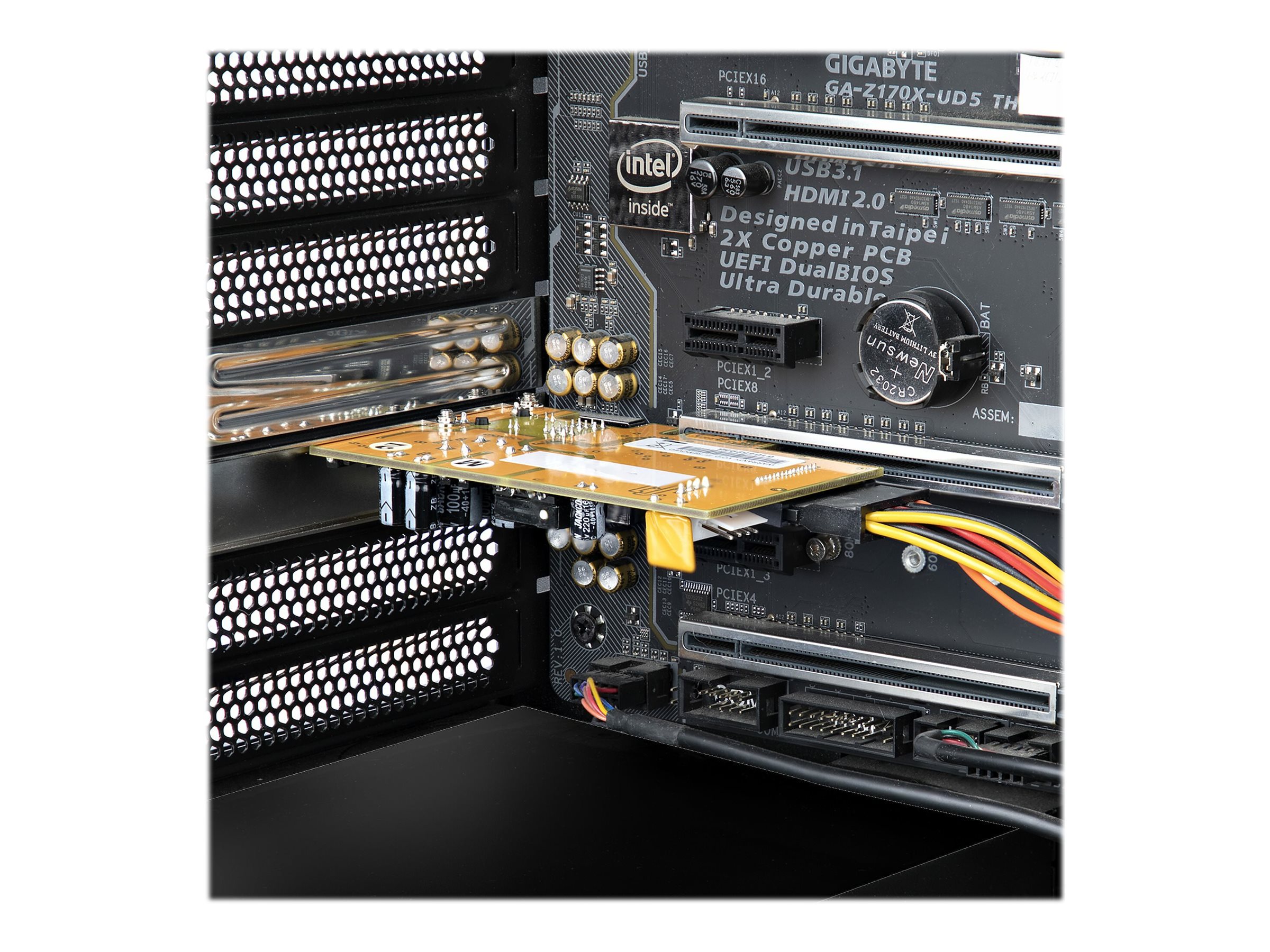 StarTech.com Startech 1 Port 2.5Gbps PoE Network Card, PCIe Ethernet Card wRJ45 Port, 30W 802.3at PoE NIC for DesktopsServers, Network PoE LAN Adapter wLow-Profile Bracket Included - NBASE-T, WindowsLinux Support (ST1000PEXPSE)