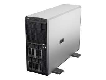 Dell PowerEdge T550 - Server - Tower - zweiweg - 1 x Xeon Silver 4310  2.1 GHz - RAM 16 GB - SAS - Hot-Swap 8.9 cm (3.5")
