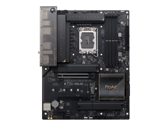 ASUS PROART B760-CREATOR WIFI - Motherboard - ATX - LGA1700-Sockel - B760 Chipsatz - USB-C 3.2 Gen2, USB 3.2 Gen 1, USB-C 3.2 Gen 2x2 - Gigabit LAN, 2.5 Gigabit LAN, Wi-Fi 6, Bluetooth - Onboard-Grafik (CPU erforderlich)