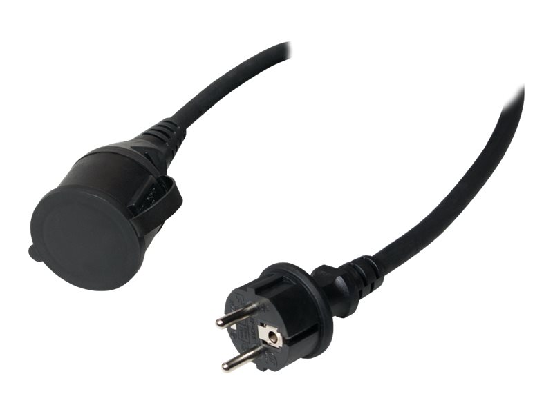 LogiLink Spannungsversorgungs-Verlängerungskabel - power CEE 77 (W)