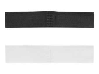 Delock Kabelhalter - selbstklebend L 110 mm x W 20 mm - 11 cm - Schwarz (Packung mit 10)