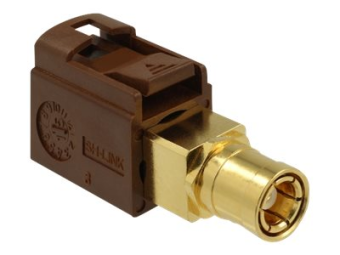 Delock RF-Adapter - FAKRA F-Stecker weiblich zu SMB weiblich